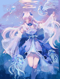 Full background + character example 1